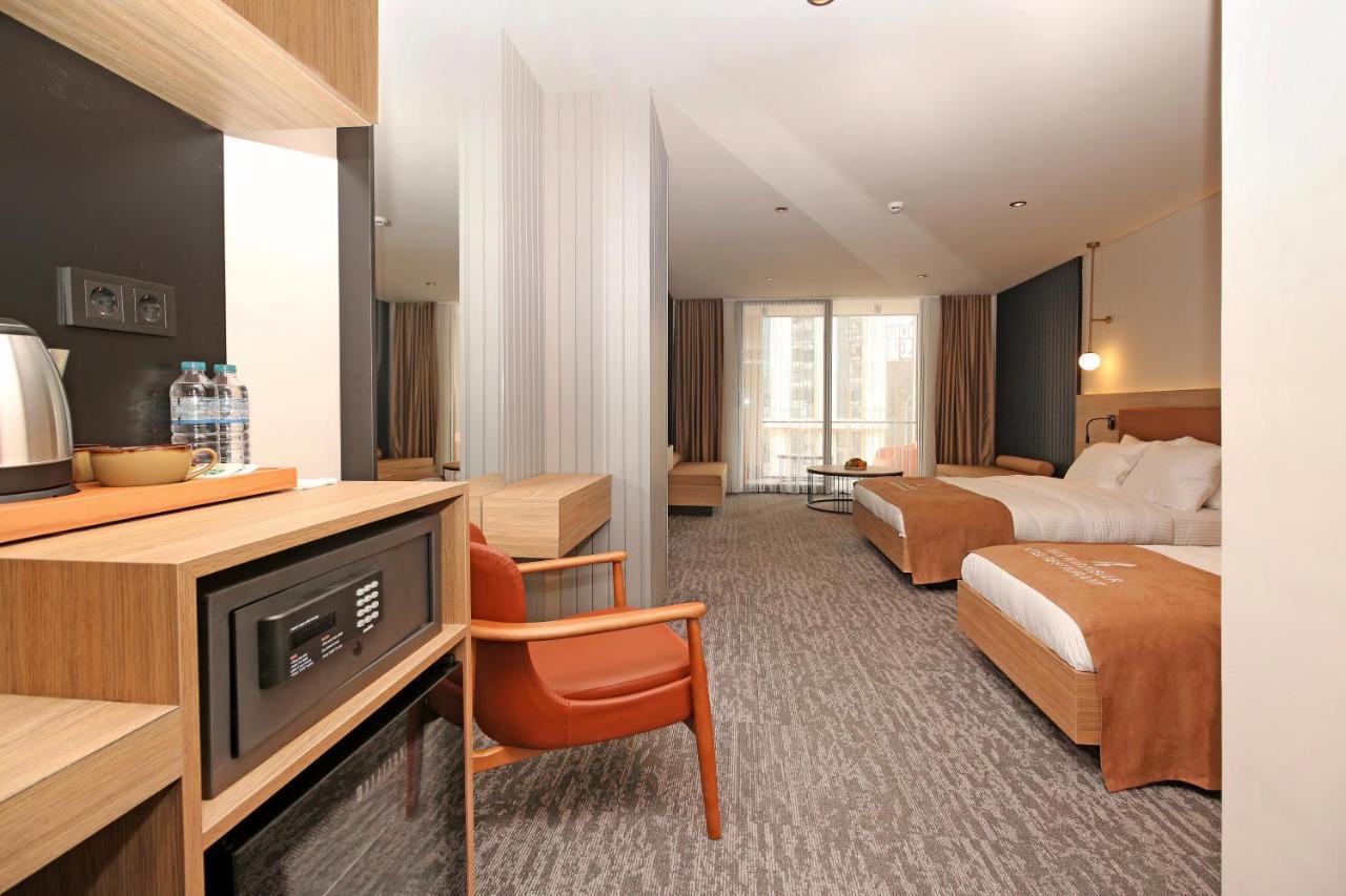 Inanlar City Hotel Yomra ภายนอก รูปภาพ